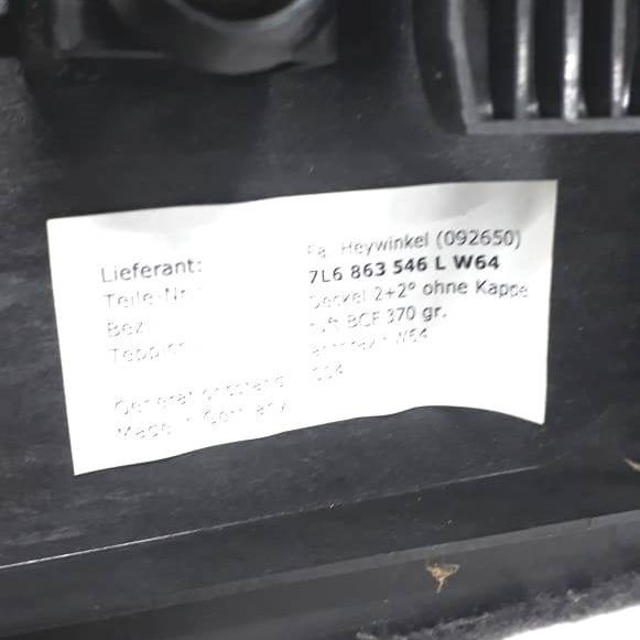 Tampa Forro Estepe Porta Malas Touareg 2007 2008 2009 2010