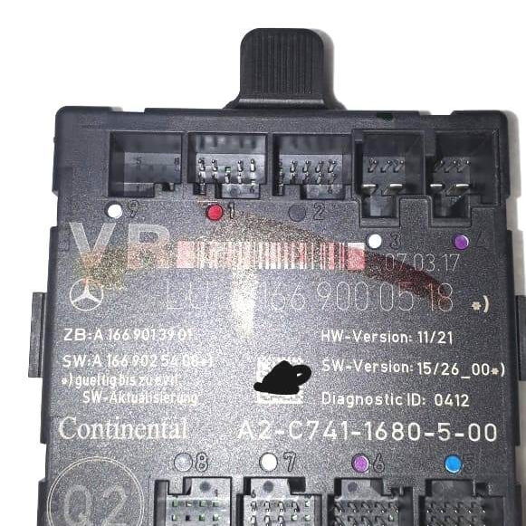 Módulo Porta Dianteira Direita Mercedes Gla 200 2017 2018