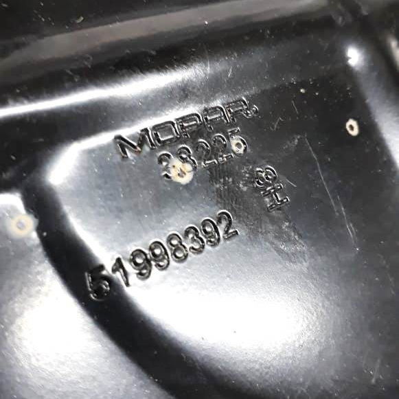Tampa Protetora Bomba Combustível Toro 2.0 Diesel 2018 2019