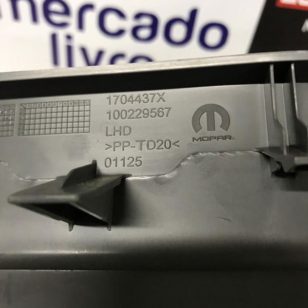 Moldura Comando Ar Condicionado Fiat Toro Volcano 2016 2017