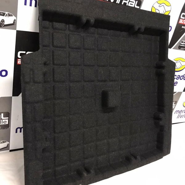 Acabamento Bandeja Interna Porta Malas Bmw X1 2012 2013 2014
