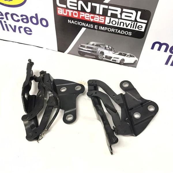 Par Braço Dobradiça Capo Dianteiro Bmw X1 Turbo 2012 2013