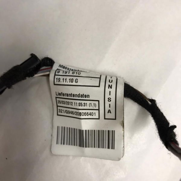 Chicote Porta Traseira Esquerda Bmw X1 2.0 Turbo 2012 2013