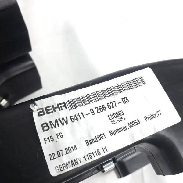Duto Caixa Ventilação Ar Interna Bmw X5 F15 3.0 2015 2016
