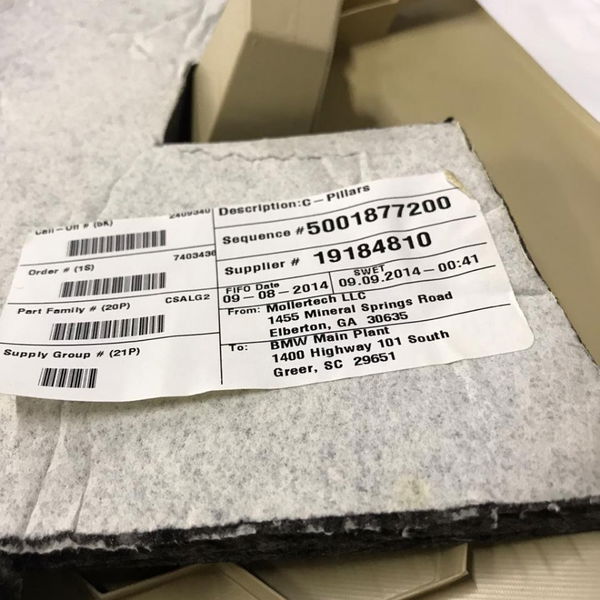 Acabamento Coluna Traseira Esquerda Bmw X5 F15 35i 2015 2016