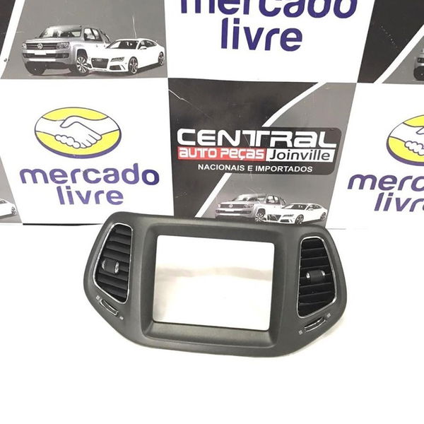 Moldura Multimídia C/ Difusor Ar Jeep Compass Flex 2018 2019