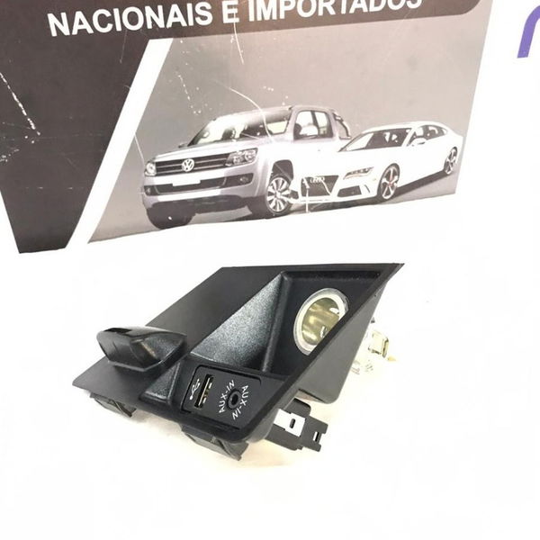 Acabamento Console Entrada Usb Auxiliar Bmw X6 35i 2013 2014