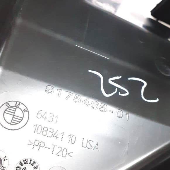 Duto Entrada Ar Ventilação Interna Bmw X6 2013 2014 9175465