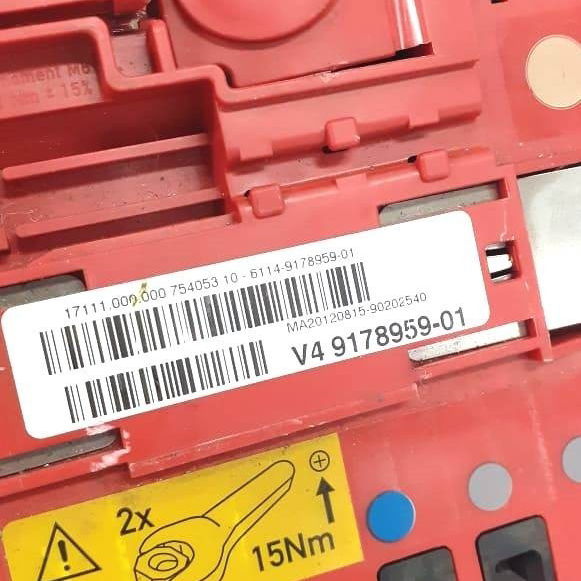 Caixa Relê Fusível Bateria Bmw X6 3.0 35i 2013 2014 9178959