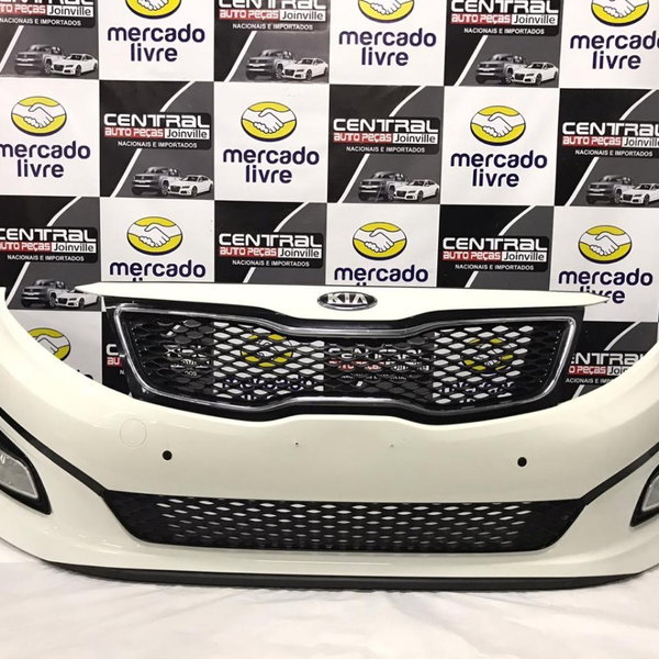 Parachoque Dianteiro Completo Kia Optima 2015 2016 Original Branco