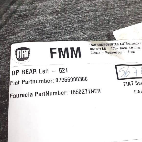 Forro Porta Traseira Esquerda Jeep Renegade Flex 2015 2016
