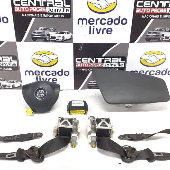 Kit Conjunto Airbag Vw Amarok 2013 2014 2015 Original