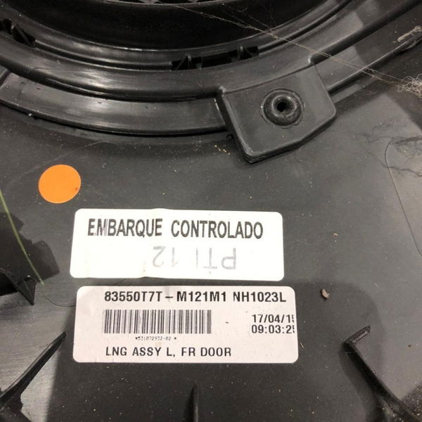 Forro Porta Dianteira Esquerda Honda Hrv 2015 2016 2017