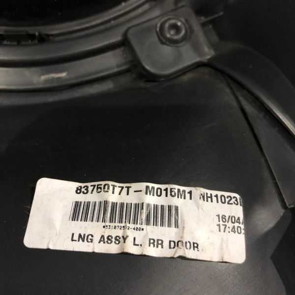 Forro Porta Traseira Esquerda Honda Hrv 2015 2016 2017