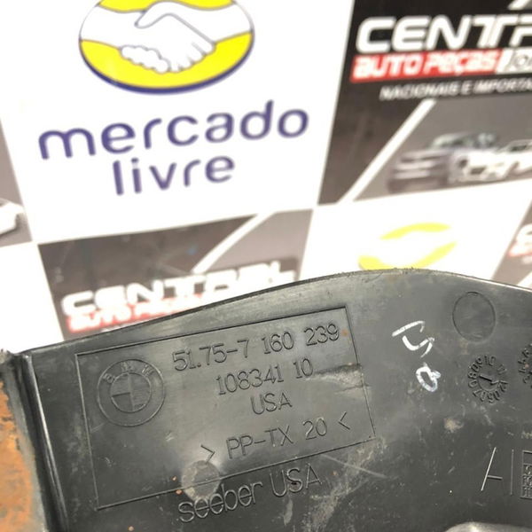Acabamento Esquerdo Caixa Direção Bmw X6 3.0 35i 2013 2014