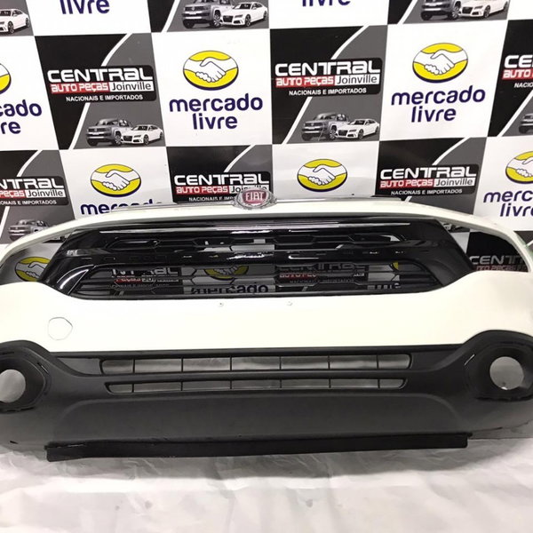 Parachoque Dianteiro Fiat Toro Diesel 2017 2018 Branco
