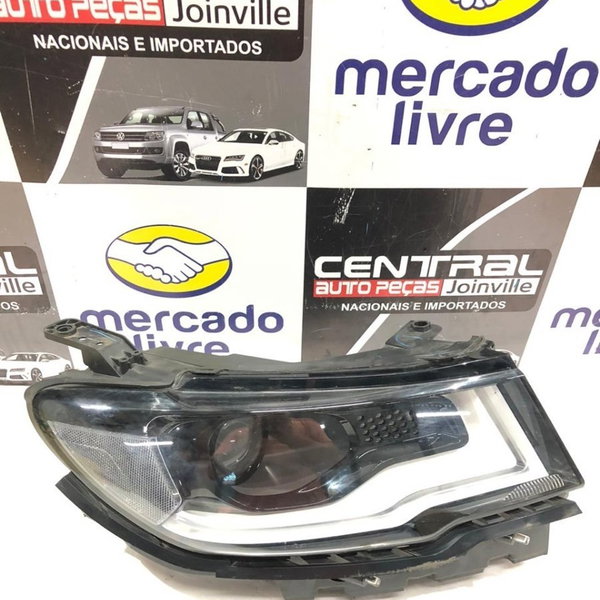 Farol Direito C/ Led Jeep Compass 2016 2017 2018 Original Direito