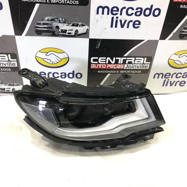 Farol Direito C/ Led E Xenon Jeep Compass Diesel Vendido  Direito