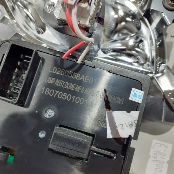 Luz Teto Interna Cortesia Jeep Compass Diesel 2018 2019