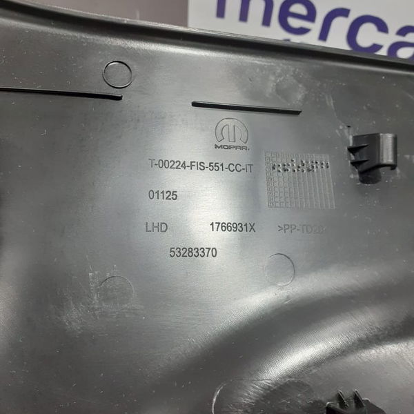 Acabamento Esquerdo Console Central Compass Diesel 2018 2019