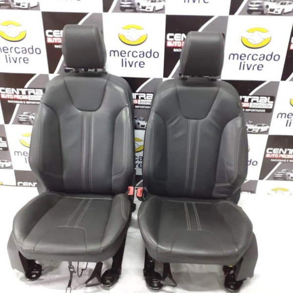 Jogo Banco Em Couro Ford Focus Hatch Powershift 2014 2015