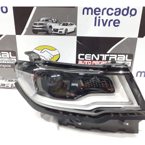 Farol Direito Jeep Compass Flex Longitude 2017 2018 Original Direito
