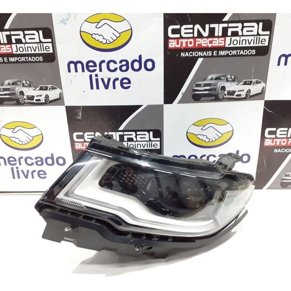 Farol Esquerdo Jeep Compass Flex Longitude 2017 2018 Origin