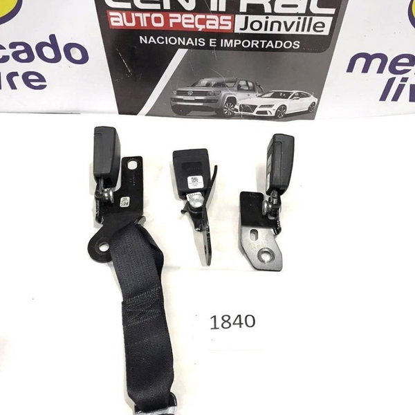 Jogo Engate Cinto Segurança Traseiro Jeep Compass 2016 2017