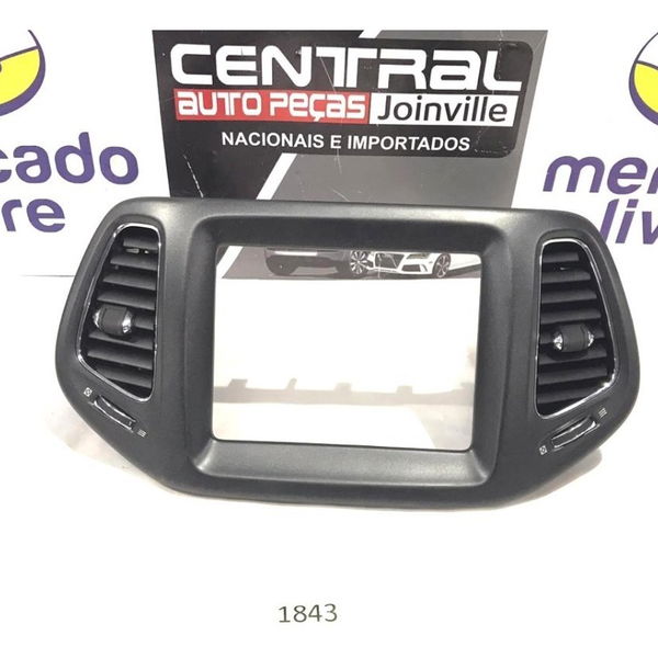 Moldura Central Multimídia Difusor Ar Compass Flex 2016 2017