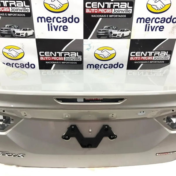 Tampa Traseira Porta Malas Focus Sedan 2014 2015 Original Cinza