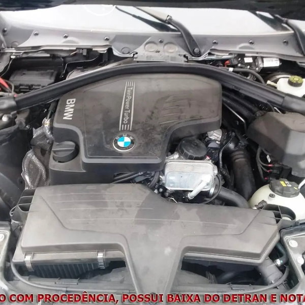 Motor Parcial Bmw 320i 2.0 Turbo Flex 2015 C/ Nota E Baixa