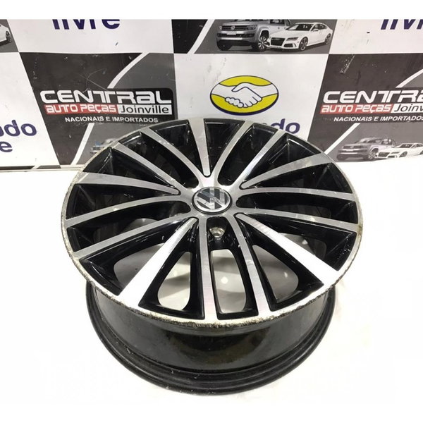 Roda Aro Liga Original Vw Jetta Tsi 211cv 2013 2014 Unidade Prateado