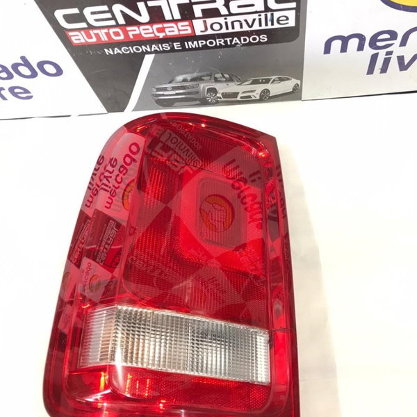 Lanterna Traseira Esquerda Amarok 2012 2013 2014 Recuperada Vermelho