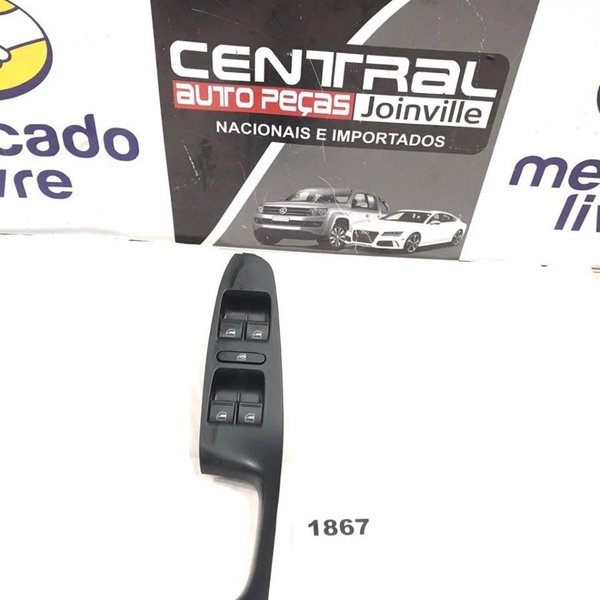 Comando Botão Vidro Dianteiro Esquerdo Jetta Tsi 2013 2014