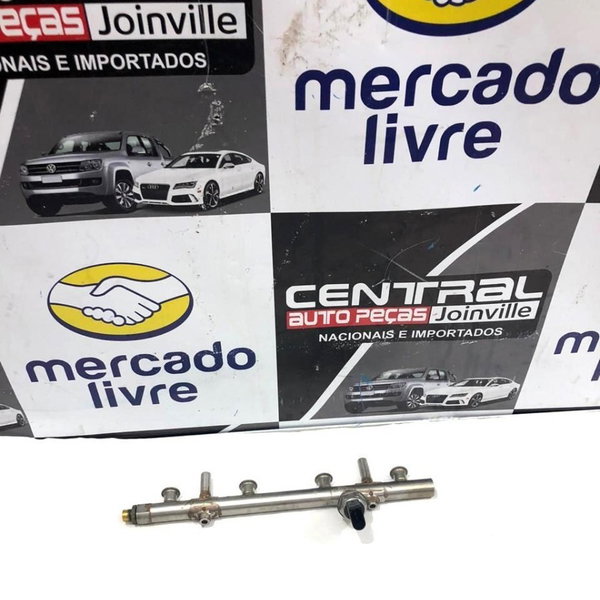 Flauta Bico Injetor C/ Sensor Jetta 2.0 Tsi 211cv 2013 2014