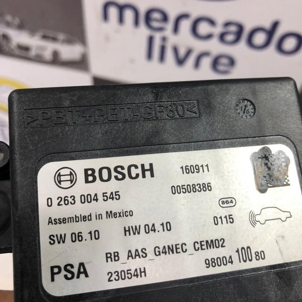 Módulo Sensor Estacionamento C4 Lounge 1.6 Thp 2017 2018