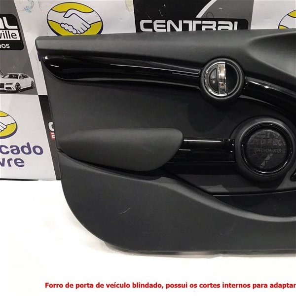 Forro Porta Dianteira Esquerda Mini Cooper S 4p 2019 Detalhe