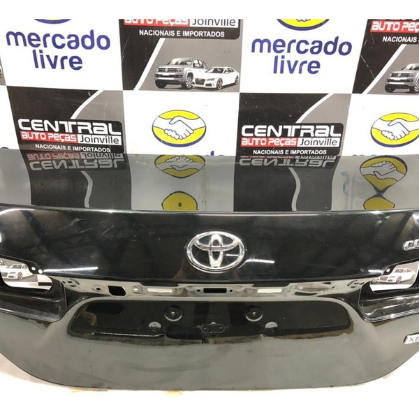 Tampa Traseira Porta Malas Toyota Corolla 2.0 2018 2019 Preto