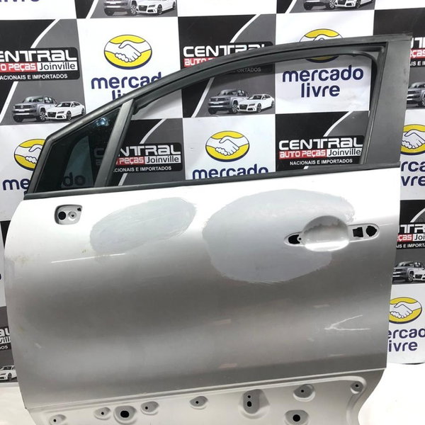 Porta Dianteira Esquerda Renault Captur 2017 2018 Recuperada Cinza