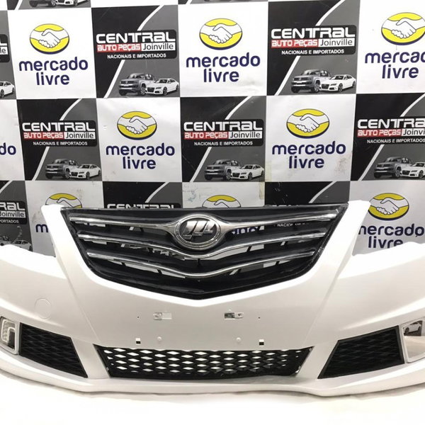 Parachoque Dianteiro C/ Grade Lifan 530 2015 2016 Original Branco