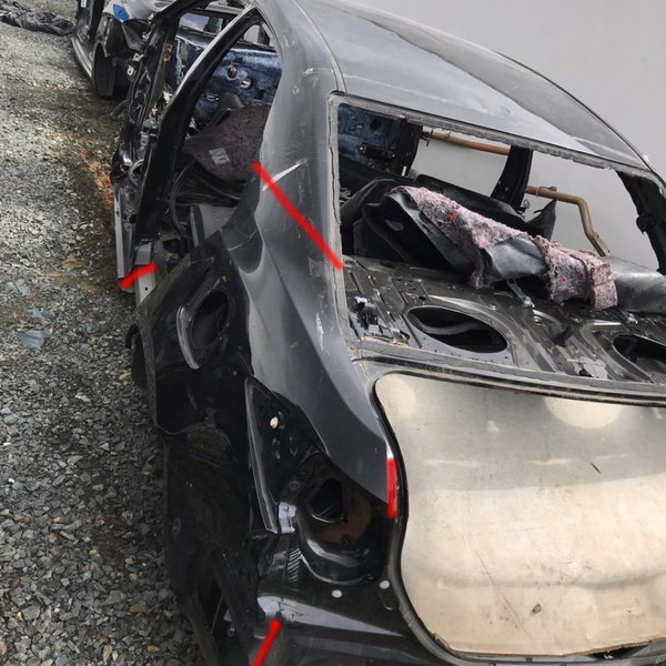 Traseira  Toyota Corolla 2018 2019