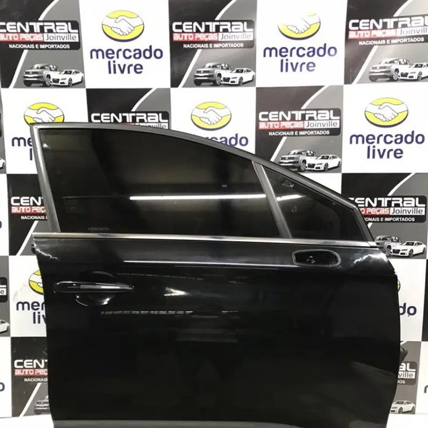 Porta Dianteira Direita C/ Vidro E Acessórios C4 Lounge 2018 - Dianteira - Direita - Preto