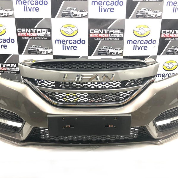 Parachoque Dianteiro Completo Lifan X60 2018 2019 Original Branco