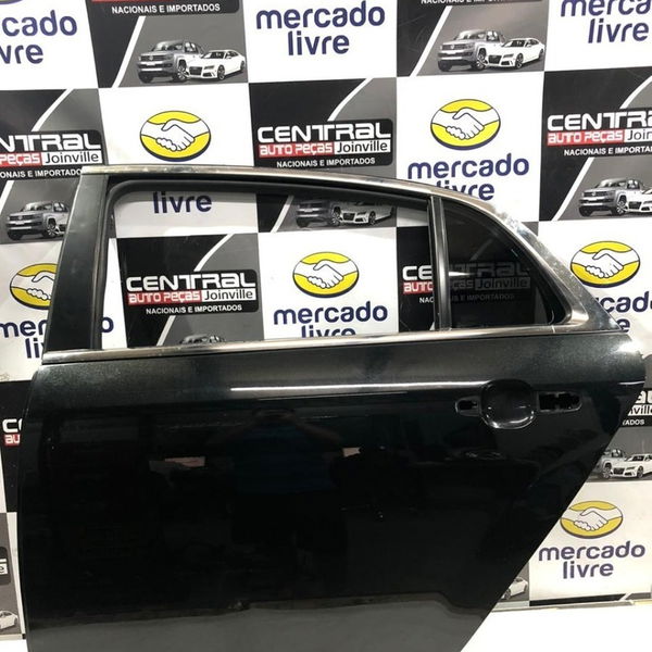 Porta Lata Traseira Esquerda Gm Malibu 2010 2011 2012 