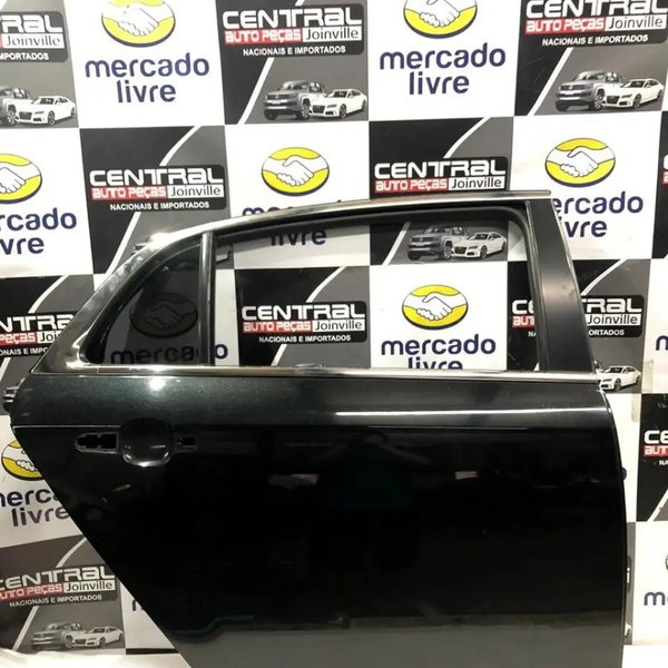 Porta Traseira Direita Gm Malibu 2010 2011 2012 Original Preto