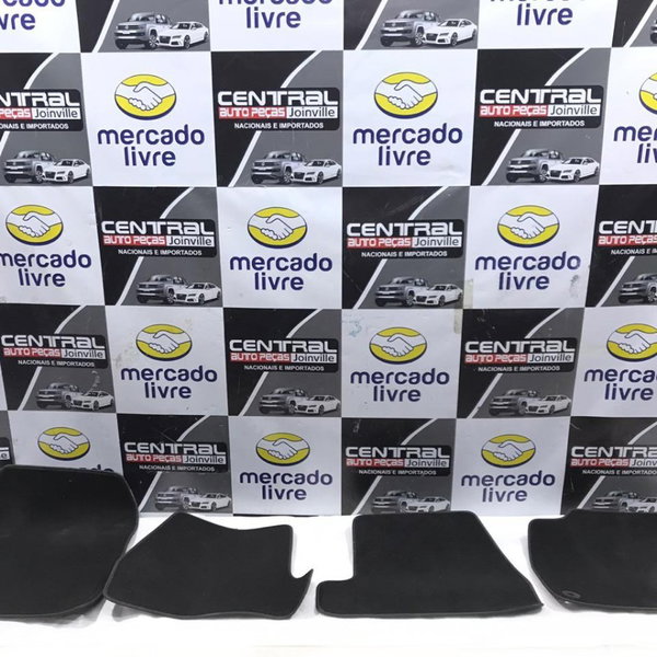 Jogo Tapete Carpete Ford Focus 2014 2015 2016 Original Preto