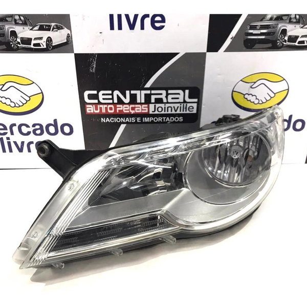 Farol Esquerdo Vw Tiguan Tsi 2009 2010 2011 Original Tirado Esquerdo