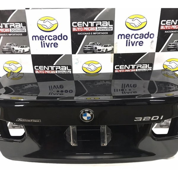 Tampa Traseira Porta Malas Bmw 320i 328i 2013 2014 2015 2016 Preto