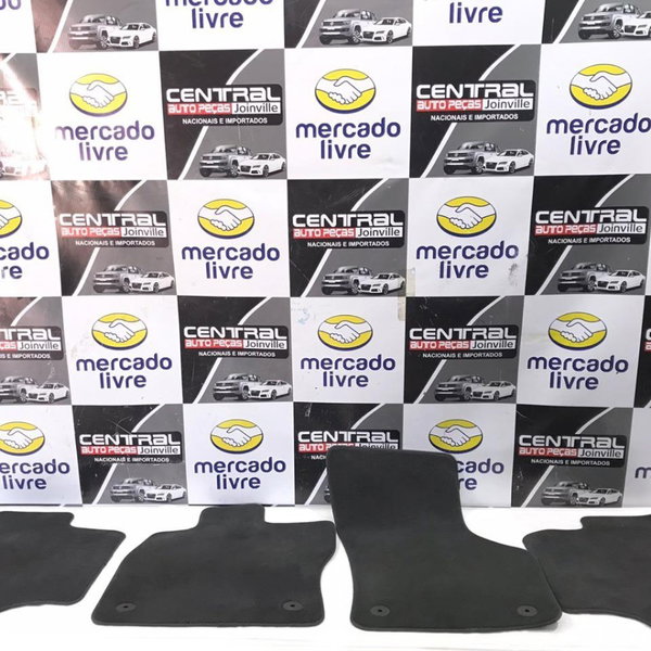 Jogo Tapete Tecido Original Audi A3 Sedan 1.4 Tfsi 2015 2016 Preto