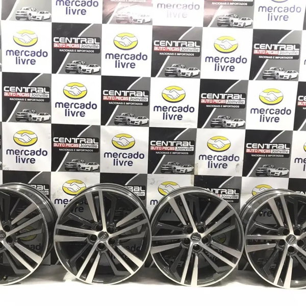 Jogo Roda Aro Liga R20 20 Audi Q5 S-line 2019 2020 Original Prateado